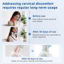 Neck Stretcher Cervical Traction Device - Adjustable Lightweight Neck Support Brace for Cervical Spine Decompression,Pain Relief Neck Decompression Tension Relief, FSA Eligible HSA Eligible