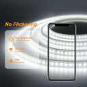 Outdoor LED Strip Lights Waterproof, AC 110V, 1200LEDs, 6500k LED Rope Bright Lights for Garden, Patio, Indoor Under Cabinet Home Christmas Decoration