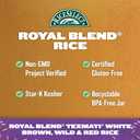 RiceSelect Royal Blend, Blend Of Texmati White, Brown, Red, And Wild Rice, Premium Gluten Free Rice, Non-GMO, 21 Ounce Jar (1.31 Pound (Pack of 1), Multi)