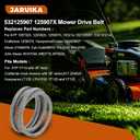 125907X 532125907 Mower Drive Belt Replacement for AYP Craftsman Poulan Husqvarna 105732X 120302X 193214 532125907 5321932141/2" x 90"