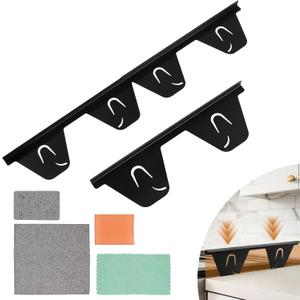 2 Pack Stove Counter Gap Cover Stainless Steel,Stove Guard for Kitchen Oven Counter Side Gap, Range Trim Kit, Adjustable Length 13.8" to 27.6", Stove gap filler Easy Clean and Heat Resistant (Style 1)