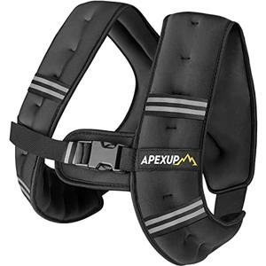 APEXUP Weighted Vest Men Women, Weight Vest for Women Workout Equipment for Strength Training Running 10lbs