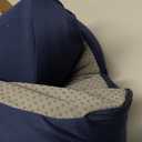 5 STARS UNITED Seat Cushion for Tailbone Pain Relief  Memory Foam Cushion for Coccyx, Hip, Hemorrhoid, Sciatica & Post-Surgery Recovery  Wheelchair, Car, Desk, Gaming & Office Chairs, D Blue