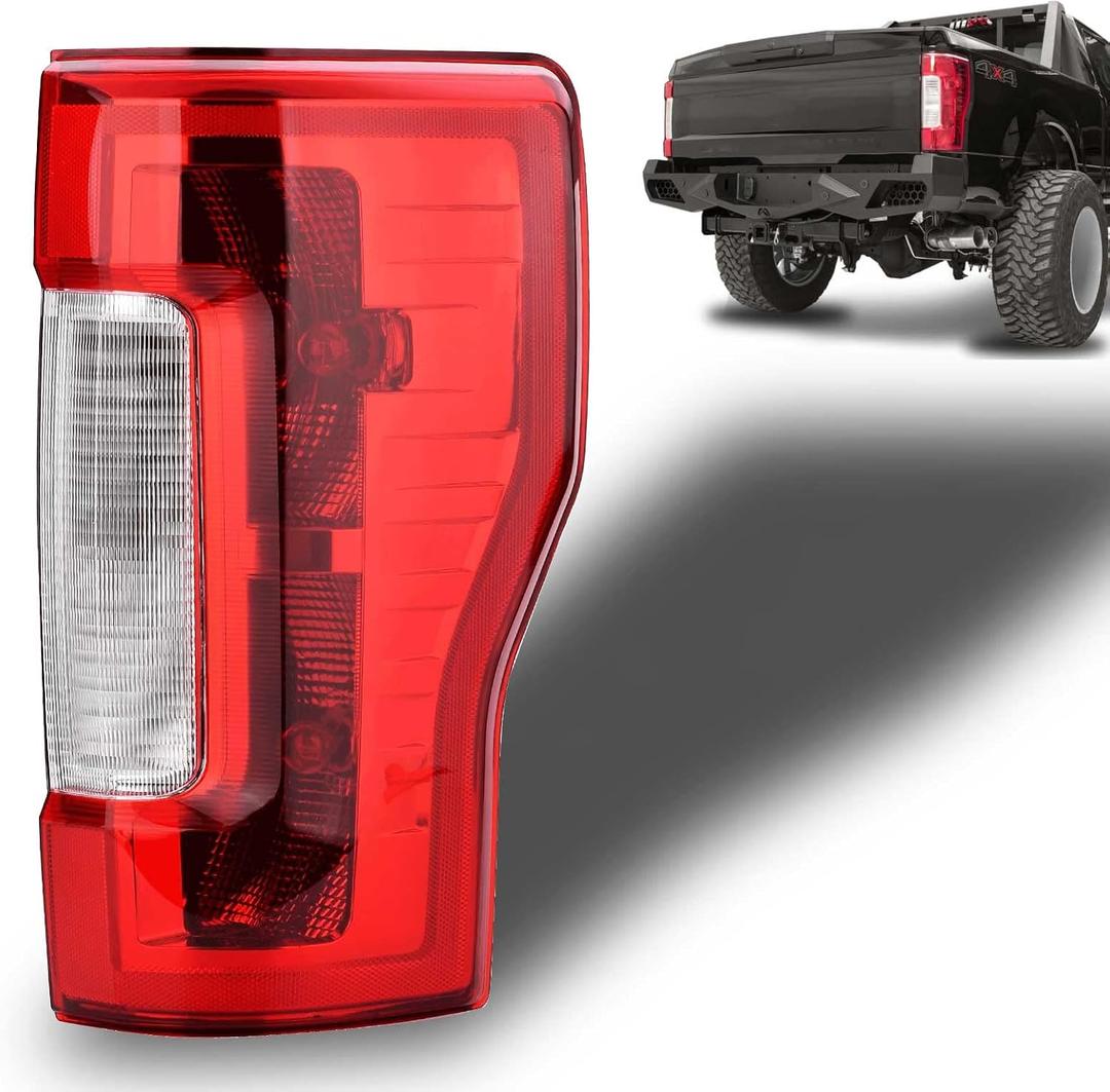 Right Tail Light Compatible with 2017-2019 Ford F250 F350 Super Duty