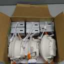 SikSog Smart Recessed Lighting 4 Inch RGBCW Color Changing 12W LED Downlight with Junction Box, 1080 Lumen Recessed Ceiling Light Compatible with Alexa, Dimmable by Bluetooth Control -6Pack