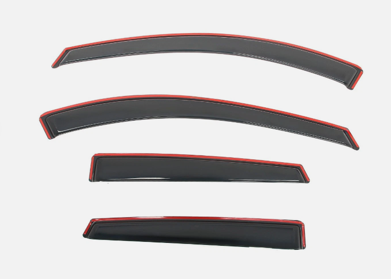 Fits 2020-2025 Ford Escape In Channel Window Visors Rain Sun Guards Deflector
