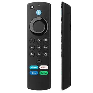 Voice Replacement Remote for Fire Smart Stick (2nd Gen/4K/Lite),TVs Cube (1st/2nd Gen),3rd Gen Smart TVs,Not for TCL/Hisense Smart TVs