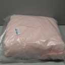 little dove Bed Canopy with Star Lights, Double Layer Canopy for Bed, Princess Play Tent for Girls Room, Breathable Bed Curtain for Children Reading Nook, Machine Washable, 25.6''x106'', Pink