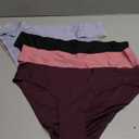 FINETOO 6 Pack Women’s Seamless Hipster Underwear No Show Panties Invisibles Briefs Soft Stretch Bikini Underwears -XL