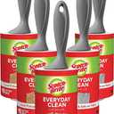 Scotch-Brite Lint Roller Value Pack, Works Great On Pet Hair, 5 Rollers, 95 Sheets Per Roller, 475 Sheets Total