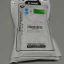 Skyseaco for iPhone 12 Case, Clear Cute Butterfly Lily Floral Flower Phone Case for Women Girls, Clear Slim Camera Lens Shockproof Protection Phone Cover, White Pack of 3