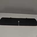 BFONS Silicone Faucet Handle Drip Catcher Tray, 24in x 5.55in, Black