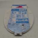 Clorox Durable Plastic Antimicrobial Protection Toilet Seat with Easy-off Hinges