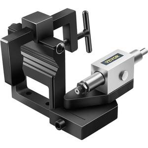 VEVOR Pipe Tube Notcher, 1/2 to 3-inch Tubing Notcher with 0 to 50 Adjustable Angle, Pipe and Tube Notching Tool for Repair Shops, Home Projects, Metalworking