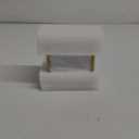 4x4 Picture Frame Matte Gold Modern Simple Thin Aluminum Metal Photo Frame with HD Real Glass, Display for Tabletop and Wall Collage, (2 Pack)