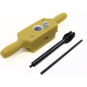 Taytools Wood Tap and Die for Male/Female ID/OD Threads Polypropylene Threadbox Hardened (1 Inch x 6 TPI)