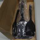 Silicone Spatula Set, 600F Heat Resistant Silicone Spatula Turner Flipper for Cooking, Non Stick and Non Scratch Kitchen Utensils for Eggs & Pancakes, 4 Pack, Black