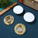 Hemobllo Fire Sprinkler Covers Plate 4Pcs Galvanized Ceiling Sprinkler Concealed Design Easy Installation Fire Safety System Accessories