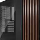 Fractal Design North Charcoal Black TG Dark Wood Natural Design ATX PC Case FD-C-NOR1C-02 CS8440