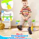 Seimome Toddlers Toys Ages 1-3, Magnetic Drawing Board, Doodle Board Pad Learning and Educational Toys for 18 Months Baby 1-3 Yr Kids Birthday Gifts - Green
