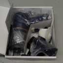 KMM Handheld Car Vacuum Cleaner, 9000Pa Vacuum Cleaner and Air Duster, 120W High Power Hand Held Vacuum with LED Light and Multi-Nozzles for Car, Home, Office, Pet (Blue)