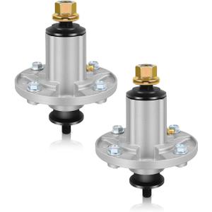 GCCSJ Lawn Mower Spindle Replacement Part Number AM136733 AM143469 AM134292 for OHN Deere S240 X300 X304 X310 Z225 Z245 EZTrak Mandrel Assembly, 2 Pack