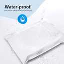 Fuxury 12x15.5 200pc White Poly Mailers, Shipping Bags for Clothing Self-Seal Shipping Envelopes, Mailing Envelopes, Mailers Poly Bags for Small Business, Boutique