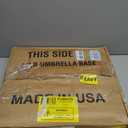 US Weight 40 Pound Umbrella Base - Weighted Umbrella base For Use With Patio Table Heavy Duty Base- Made in the USA