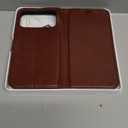 TUCCH Wallet Case for iPhone 17 Pro Max (6.9-Inch) 2025, 4 Card Holders, RFID Blocking, Stand, Shockproof TPU Shell, PU Leather, Magnetic Closure, Protective Folio Cover, Chocolate Brown