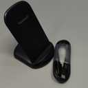 Yootech Wireless Charger,10W Max Wireless Charging Stand, Compatible with iPhone 17/17 Pro/17 Pro Max/Air/16e/16/16 Plus/16 Pro Max/15/14/13/SE 2022/12/11/X/8, Galaxy S25/S24/S23/S22(No AC Adapter)