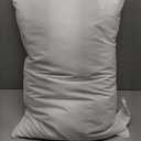 BHZ Goose Down Feather Pillows Queen Size - Hotel Collection Bed Pillows for Sleeping Soft Pillow for Side and Back Sleepers with 100% Cotton Fabric (White)