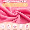 18 Pcs Kids Sleepover Party Supplies for Girl, Pink, Jade, 12 x 11 Inch
