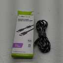 CELLCandy 6.5ft USB-A to USB-C Braided Charge & Sync Cable - Black/Silver