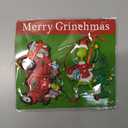 Merry Grinchmas Christmas Ornaments 10 Piece Brand New In Original Packaging