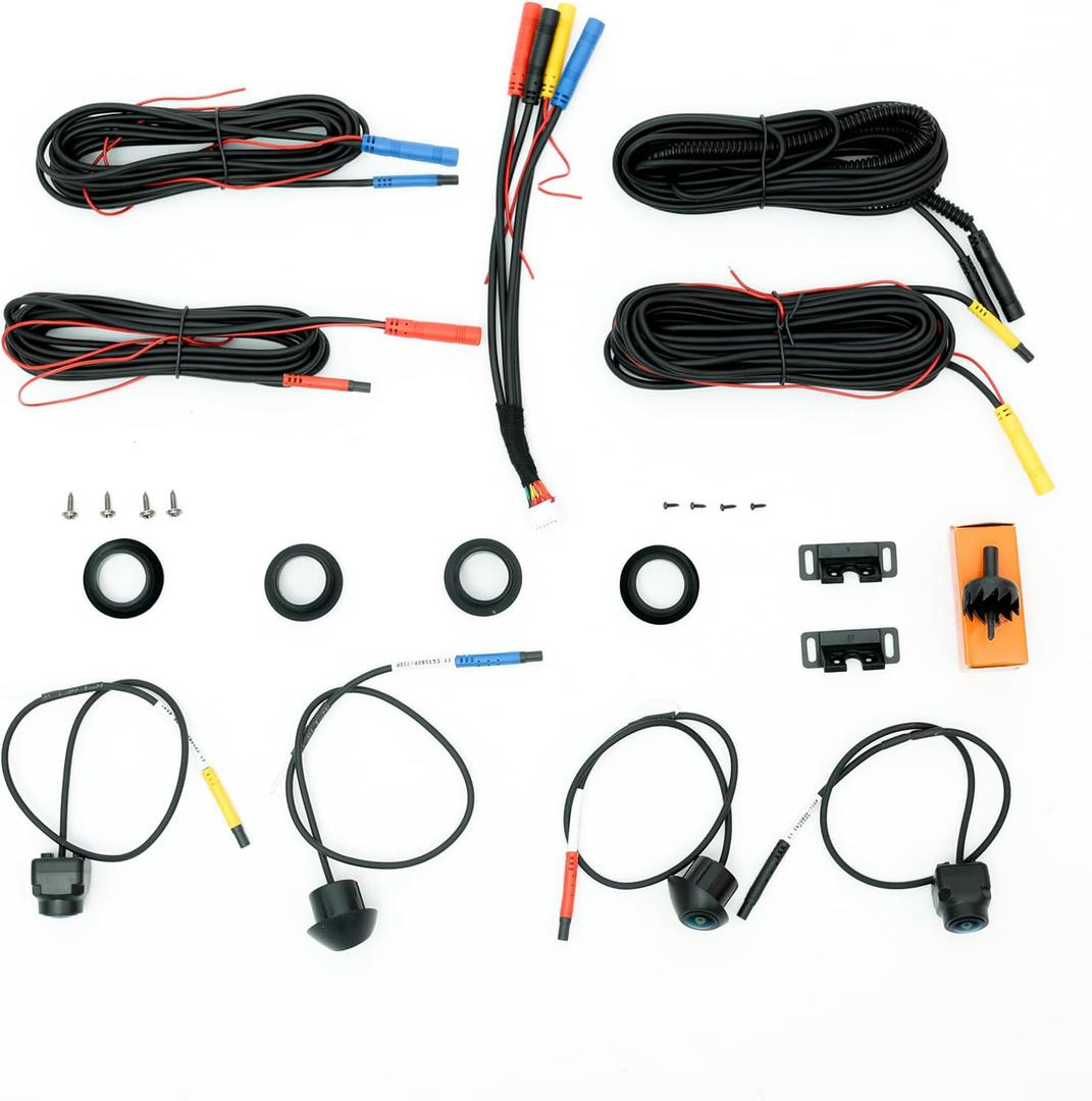 Car AHD 720P/1080P 360 View System Panoramic View Parking Camera Set