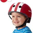 Radio Flyer Kids Helmet, Red, for Kids 2-5 Years Old, Adjustable Size, Passes U.S. Bicycle Helmet Safety Standard, Great for Bicycles, Scooters, Skateboards and More