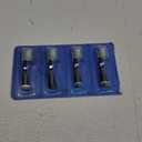 Replacement Toothbrush Heads for Waterpik Complete Care 5.0/9.0 (CC-01/WP-862), with Covers, 5 Count, Black