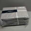 Bedsure Gentlesoft 100% Cotton Blanket King Size for Bed - Breathable and Soft, Thick Cozy Waffle Weave Christmas Blanket Gift for Women, Grey, 104x90 inches