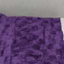 Deep Purple Fleece Throw Blanket 50x60 for Couch Sofa Bed,Super Soft Cozy Plush Microfiber Flannel Blanket with 3D Checkered Design Lightweight for Adults,Woman,Girls