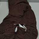 H.VERSAILTEX Super Stretch Couch Cushion Covers Sofa Cushion Slipcovers Jacquard Fabric Individual Seat Couch Slipcover Sets for Pets with Elastic Bottom(3 Packs Cushion Sofa Covers, Chocolate)