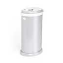 Ubbi Stainless Steel Diaper Pail, No Special Bags, Odor-Locking, Gray, 13 gallons