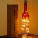 Umigy Best Daughter Gifts Wine Bottle with Cork Lights Gifts for Daughter from Mom and Dad Light up Lamp Decor Daddy's Little Girl LED Glass Waterproof Cork Light for Home Birthday Holiday Decor