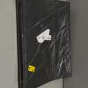 Toploaders Binder,Holds 640 Top Loaders,16 Pocket Top Loader Binder for 3" x 4"Rigid Cards,Double Sided Card Binder Abulm in 3"x4"Toploaders for Trading Cards Black