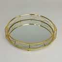 Oracle Stainless Steel Tray, 
Product Dimensions	15"L x 15"W x 3.75"H
Shape	Round