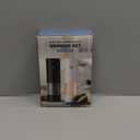 Electric Salt and Pepper Grinder Set, Rechargeable Automatic Pepper Mill Grinder with LED Light, House Warming Gifts New Home, One-Hand Operation for Kitchen Appliances(2 Pack Upgrade White)