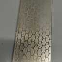 S SATC Diamond Sharpening Stone 2 Side Grit 600/1200 Diamond Plate Honing Stone 8-inch Hone Sharpener White