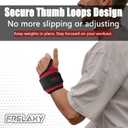 Frelaxy Wrist Weights with Thumb Loops Lock for Men Women 1lb*2 2lbs*2 3lbs*2 Ankle Weights Weighted Gloves for Running Strength Training Yoga Walking Exercises