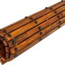 Nordic Teak 100% Solid Teak Wood String Mat - Indoor and Outdoor Use - Non-Slip Wooden Platform for Sauna, Pool, Hot Tub Flooring Decor and Protector, 30" x 30"