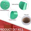 4inch x 50 Yards Shiny Green Waterproof Ribbon,Curling Ribbon for Gifts Package Wrapping,Crafting.