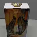 Solar Garden Lights Waterproof Decorations,Crackle Globe Glass,Metal Palm Leaf Solar Lights for Outdoor Decor On Garden,Patio,Yard,Front Porch,Tabletop Lamp-Perfect Gifts (golden/black)